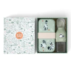 Coffret Cadeau Enfants Mb Foodie Vert Raccoon