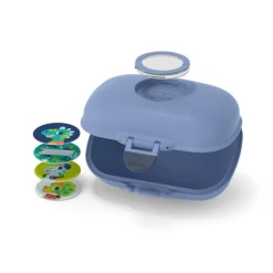 Set Gouter + Sac A Dos Enfant Bleu