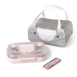 Set Lunch Box Plateau Rose - Apprenti Aventurier